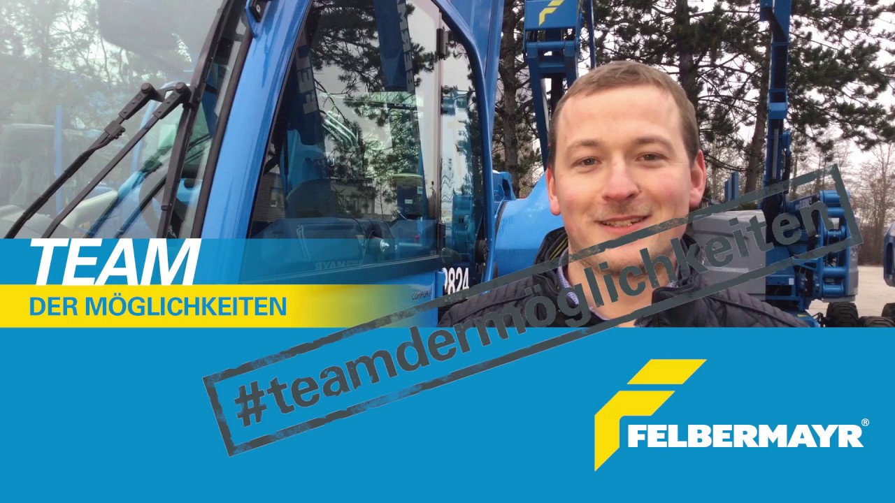 Florian vom Team der Möglichkeiten ist Abteilungsleiter der Arbeitsbühnen- und Staplerabteilung Slide 19011